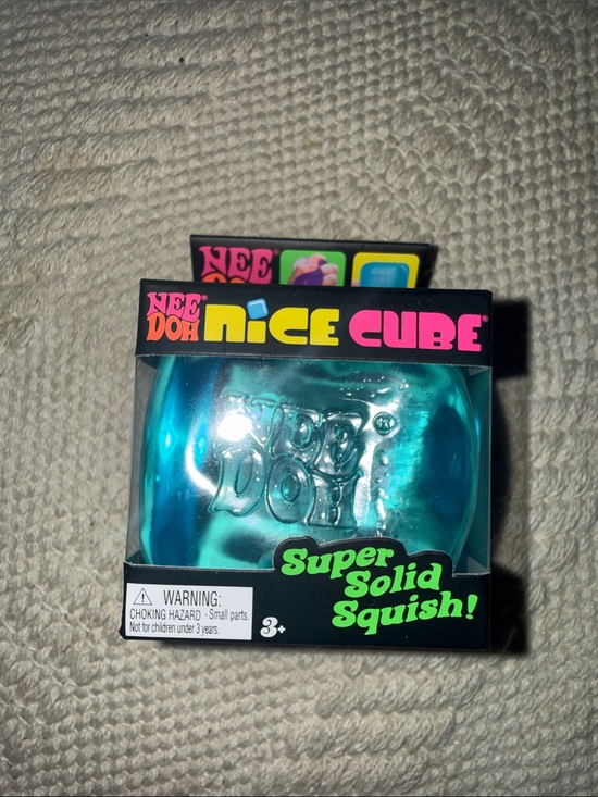 Needoh Other - NEEDOH ICE CUBE SUPER SOLID SQUISH NWT